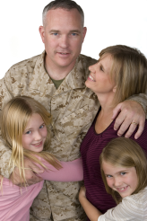 iStock 000006289069Large military family resized 164
