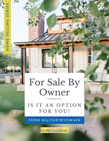 visual of house front with tree and text of cover image 2025 edit FSBO Ebook 1 