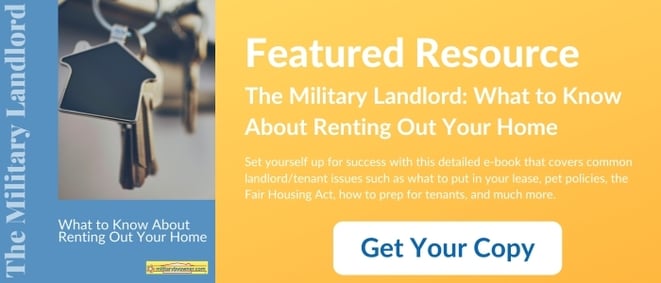 The Military Landlord Ebook CTA