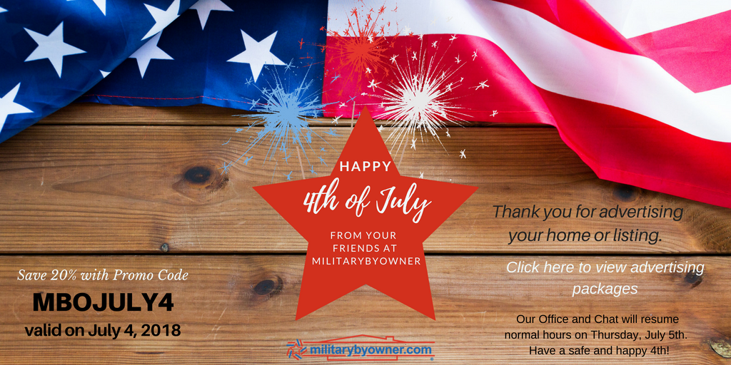 July 4th Landing page